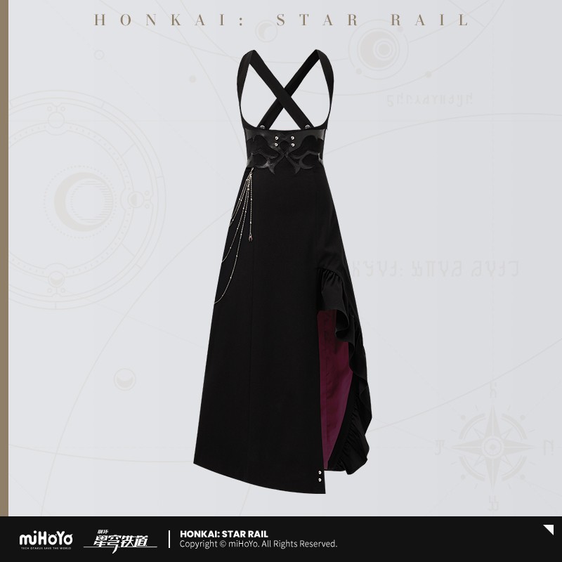 MiHoYo Honkai: Star Rail Kafka Dress Official Slip Dress Sundress Original Skirt