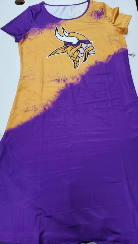 Minnesota Vikings Women's Bodycon Dress (PLEASE READ DESCRIPTION)