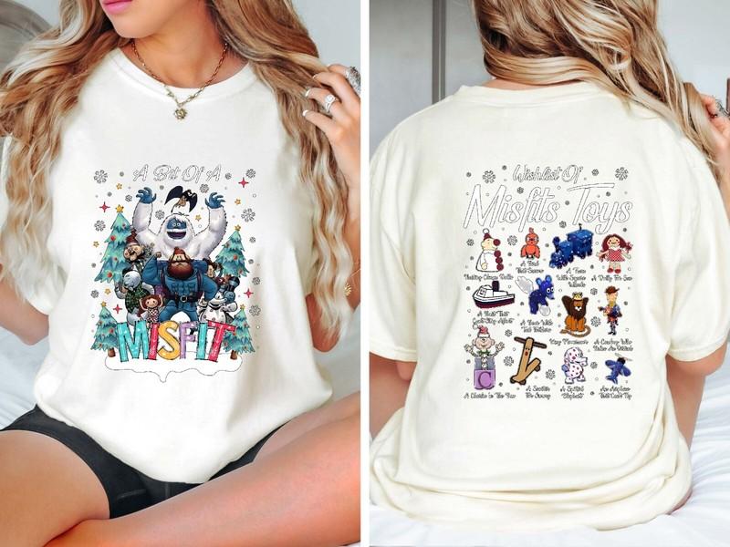 Misfit Toys Christmas Shirt A Bit Of A Misfit Sweatshirt Rudolphs The Red Nose