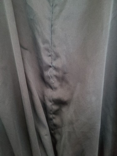 Missguided Green Satin Wide Leg Jumpsuit Size 12 Barely Worn