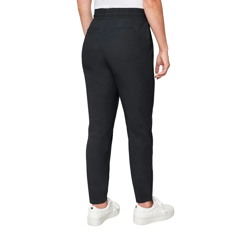 Modern Ambition Women's High Rise Travel Pants Black Size M