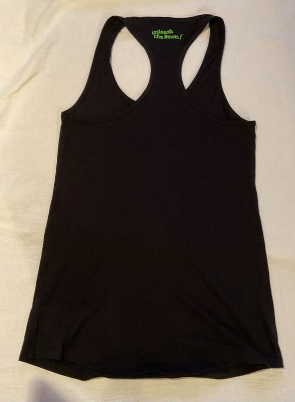 Monster Energy Logo Tank Top Women Small Black Green - NEW In Package
