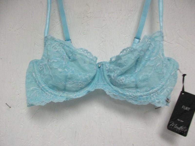 Montelle 9012C Flirt Demi Lace Bra Freshwater Size 34B New