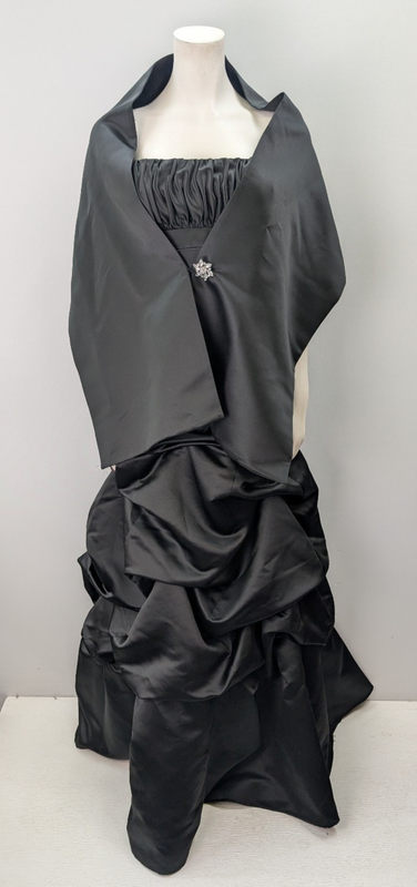 Mori Lee By Madeline Gardner Women's Ball Gown & Wrap Size 11/12 Strapless