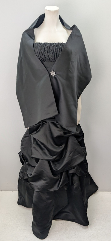 Mori Lee By Madeline Gardner Women's Ball Gown & Wrap Size 11/12 Strapless