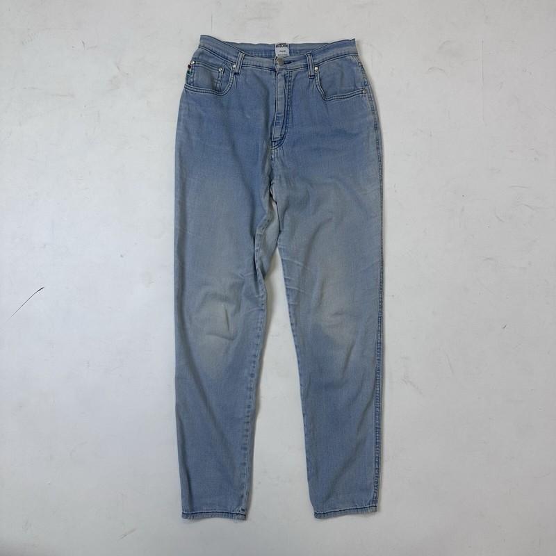 Moschino 1990s Blue Denim High Waist Mom Jeans