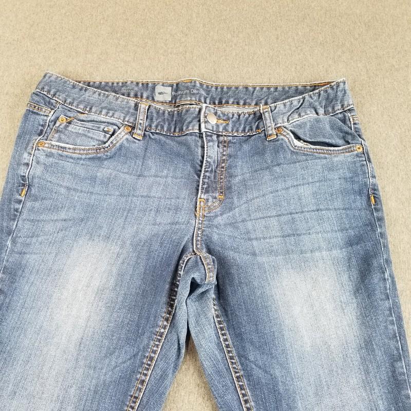 Mossimo Jeans Women's Sz 14R VTG 98%Cotton Blue Dark Wash High Quality Normcore