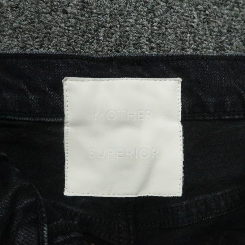 Mother Jeans Womens 31 Black The Tomcat Lies Superior Five Pocket Button Fly