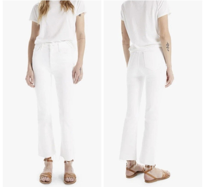 Mother The Hustler Ankle Fray in Fairest Of Them All Size 27