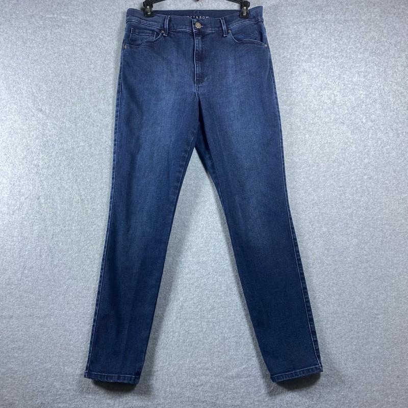 Mott & Bow Women's Jeans High-Rise Skinny Dark Blue W30 L28 Stretch