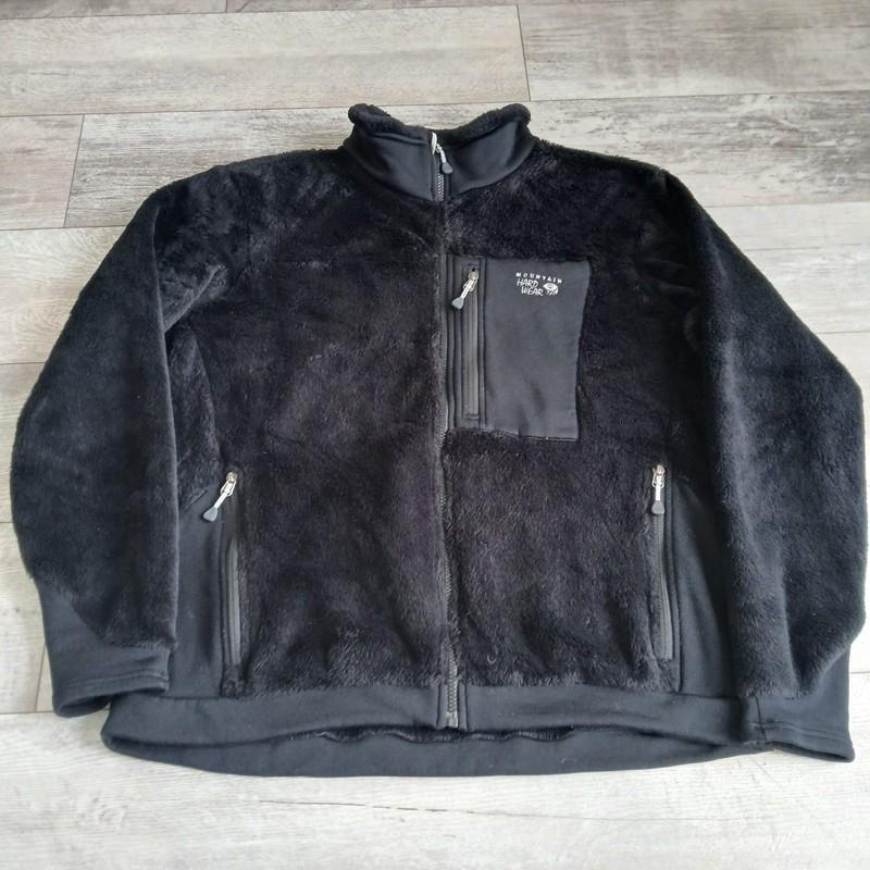Mountain Hardwear Fleece Jacket Women's XL Polartec Thermal Pro Full Zip Black