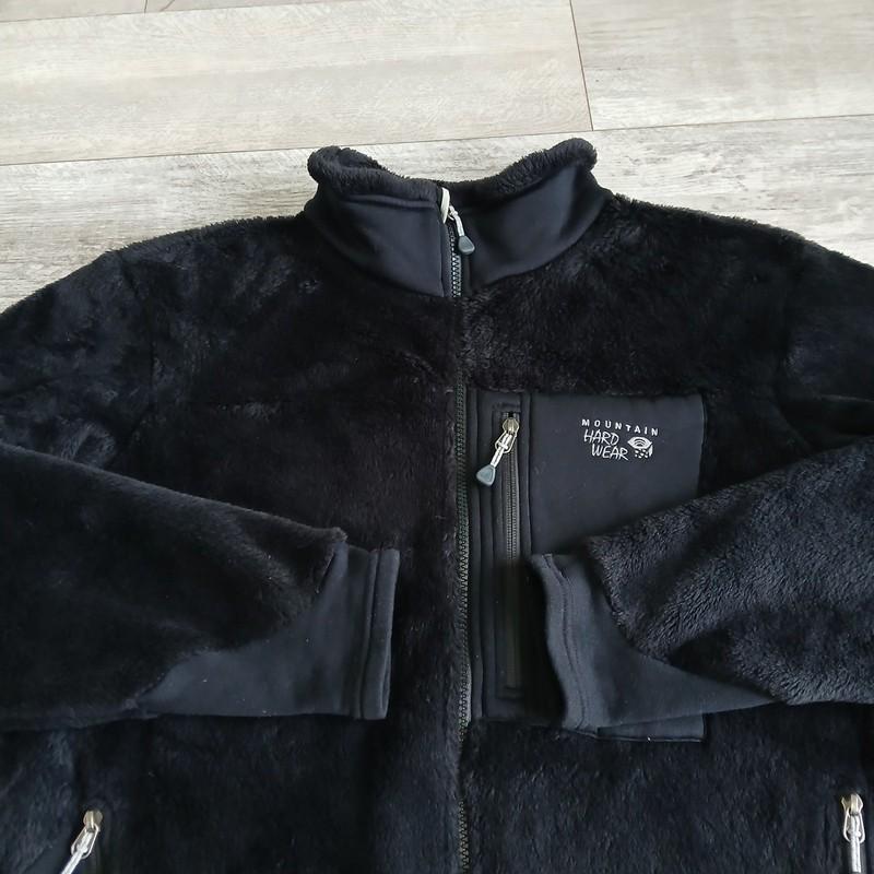 Mountain Hardwear Fleece Jacket Women's XL Polartec Thermal Pro Full Zip Black