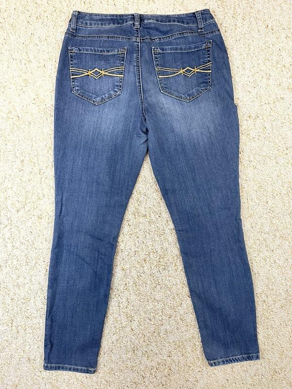 Mudd Women's Skinny Fit Mid Rise Denim Jeans Size 11 ( 29x27)