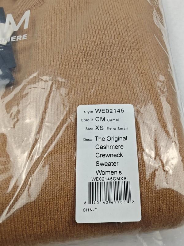 Naadam Womens The Original Crewneck Cashmere Sweater - Camel - Multiple Sizes