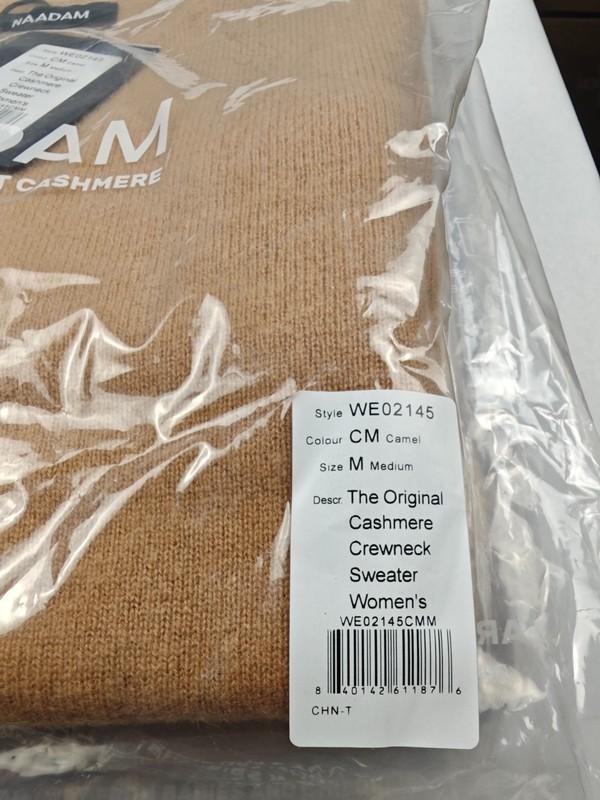 Naadam Womens The Original Crewneck Cashmere Sweater - Camel - Multiple Sizes