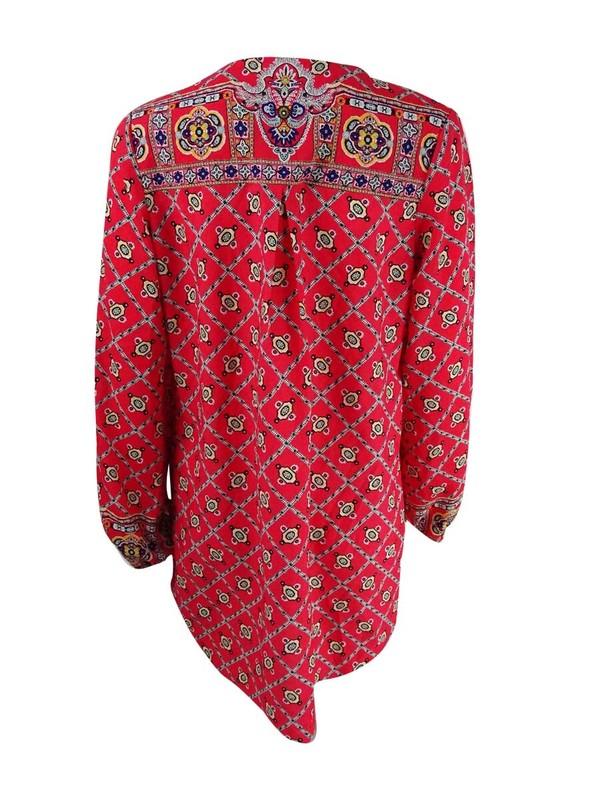 Nanette Lepore Women's Pretty Tough Cover-Up Tunic (Ruby XS)
