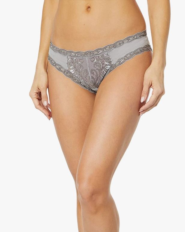 Natori Feathers #753023 Mesh Lace - Hipster - Medium