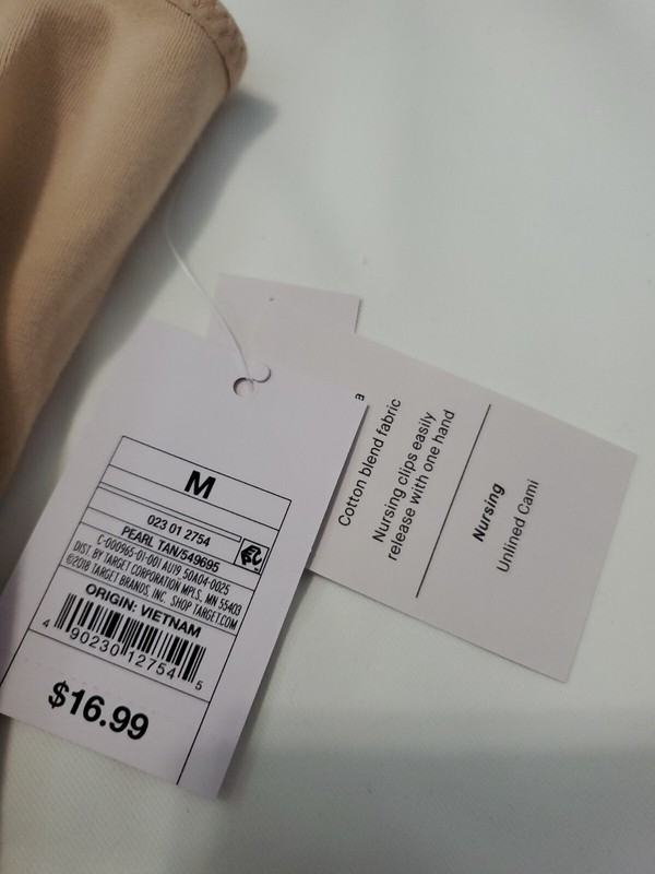 ^NEW Auden Women's Nursing Cami Tan Size Medium