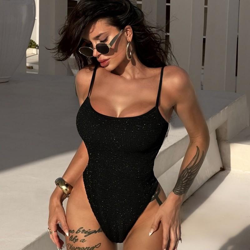 New Beach Simple New One-piece Swimsuit