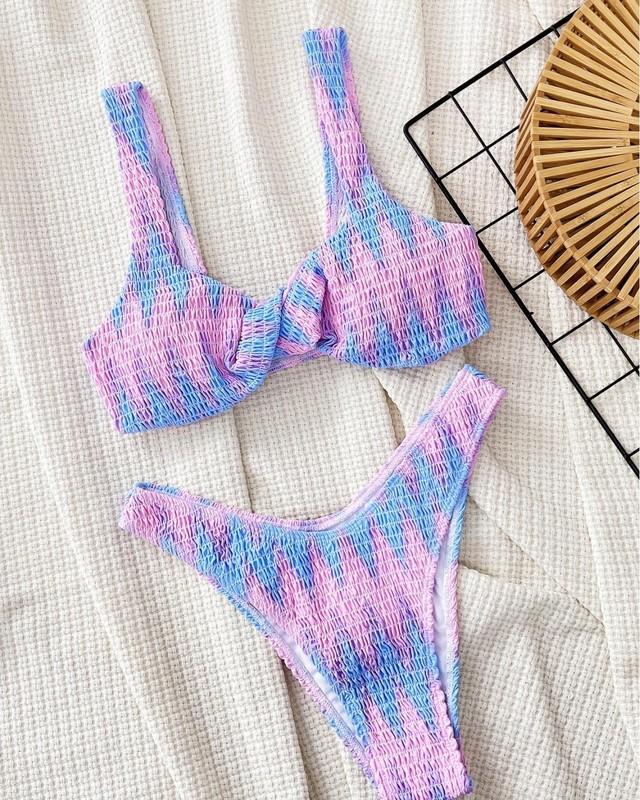 New Beach Simple Summer Beach Swimsuit New Ladies Split Swimsuit Swimsuit Bikini