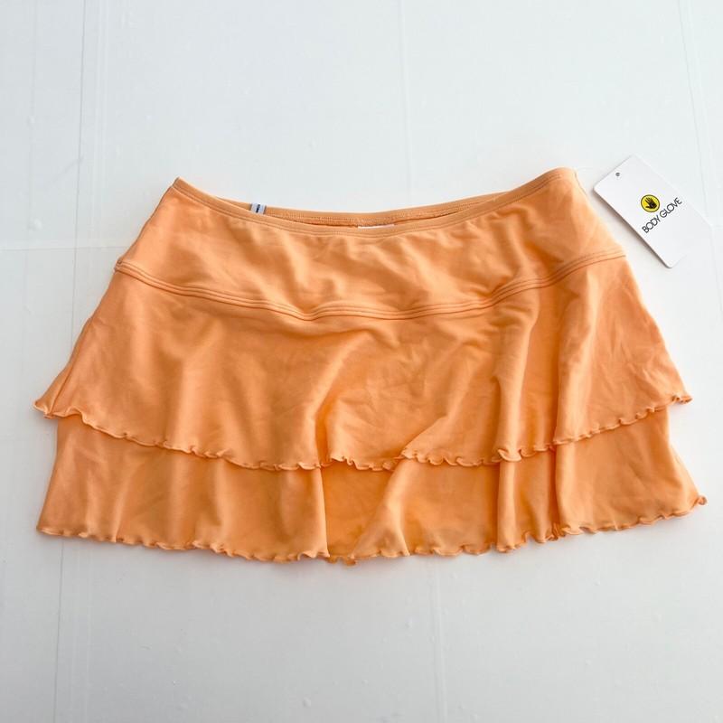 NEW Body Glove Smoothies Lambada Frill Skirt Swim Cover Up Loquat Various XL