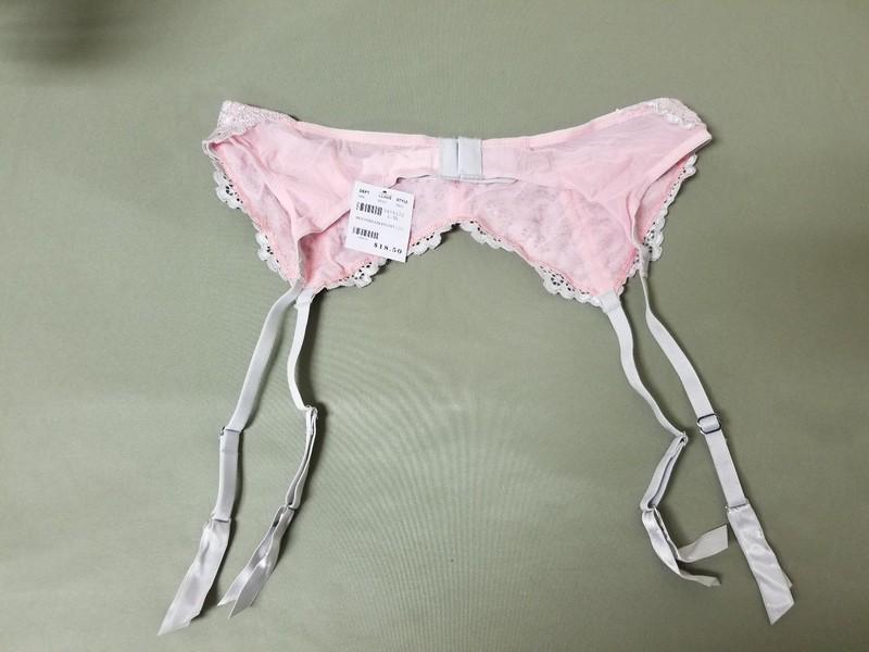 New Fredericks Of Hollywood Moonbeam Lace Garter Belt