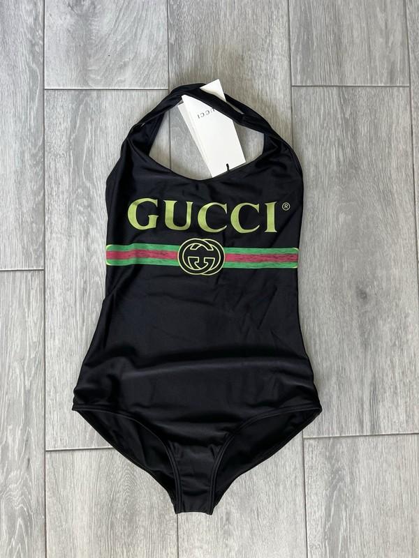 NEW Gucci Women's Logo Print GG Bathing Suit Bikini SIZE XXS