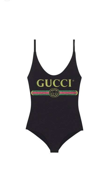 NEW Gucci Women's Logo Print GG Bathing Suit Bikini SIZE XXS