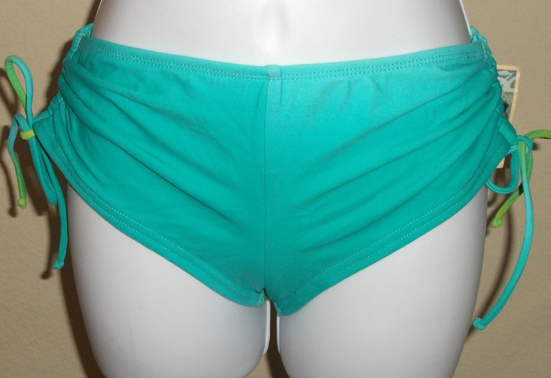 NEW HOBIE Pink/jade/blue/black/brown Cinch Boy Shorts Swim Hot Pant XS S M L XL