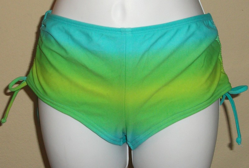 NEW HOBIE Pink/jade/blue/black/brown Cinch Boy Shorts Swim Hot Pant XS S M L XL
