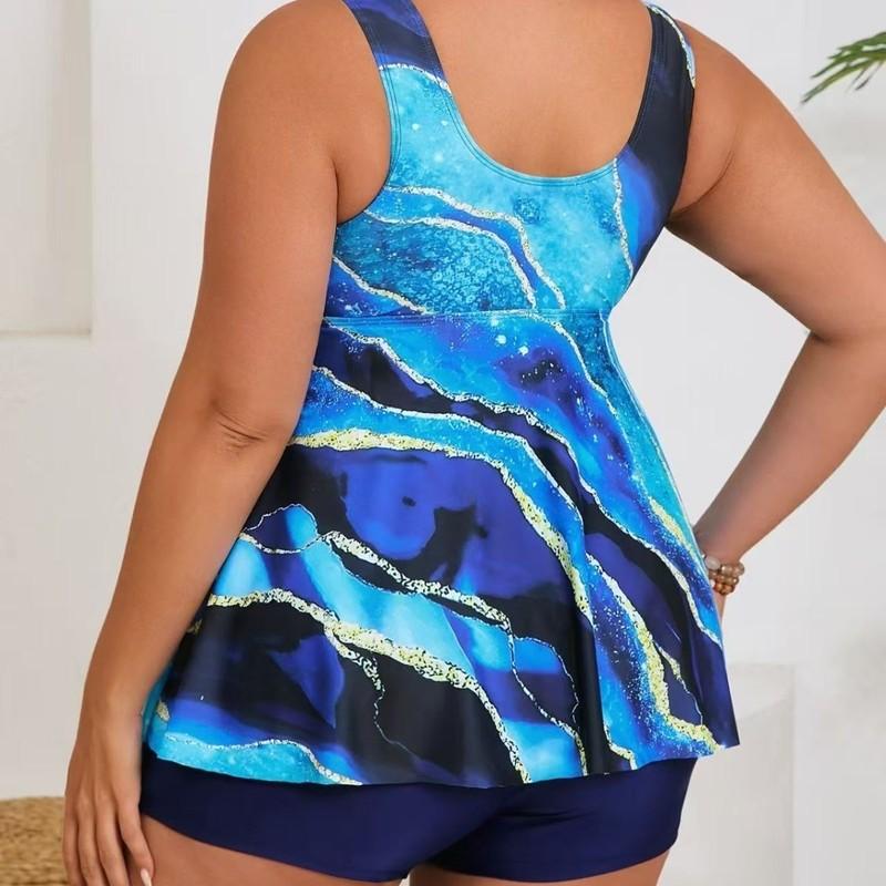 New Hot Spring Swimsuit Printed New Swimsuit Split Swimsuit Swimsuit