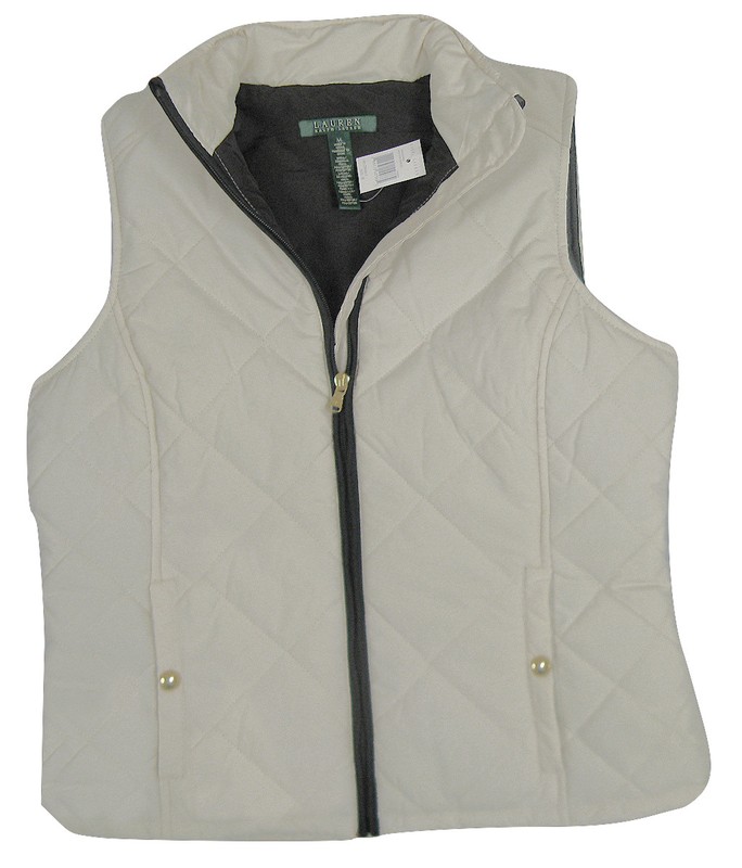 NEW Lauren By Ralph Lauren Womens Quilted Vest *Lightweight* *4 Colors*