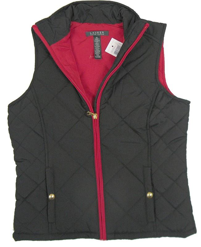 NEW Lauren by Ralph Lauren Womens Quilted Vest *Lightweight* *4 Colors*