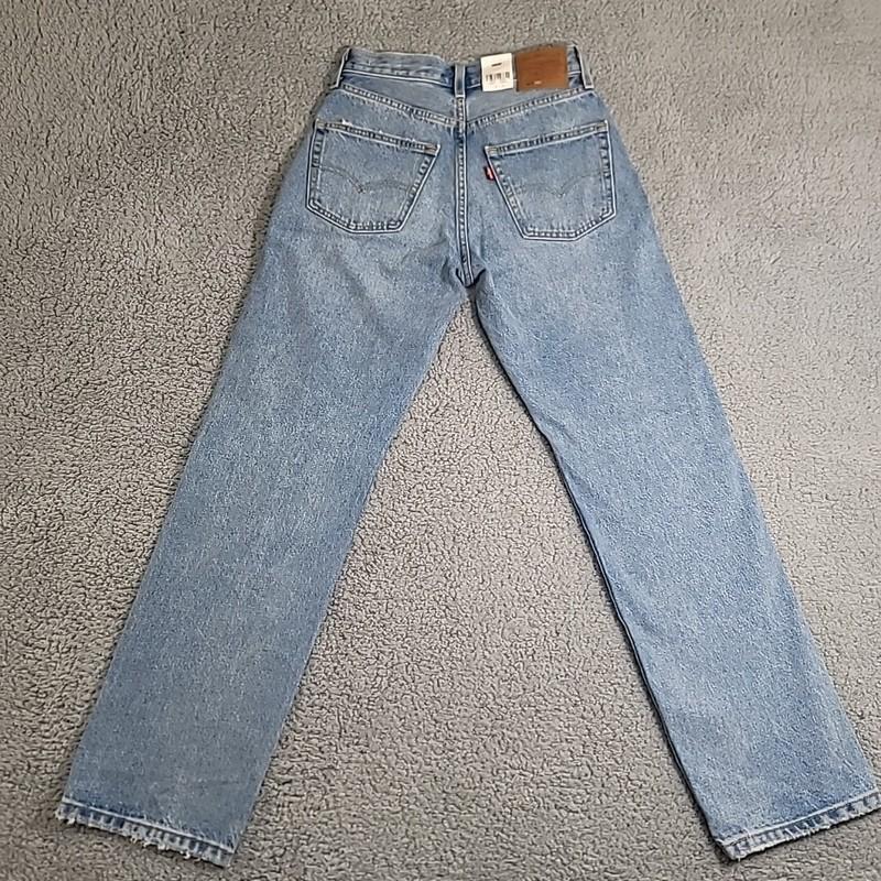 New Levi's 501 Jeans Women's 24x30 150th Anniversary 90s Patchwork Quilt Boho