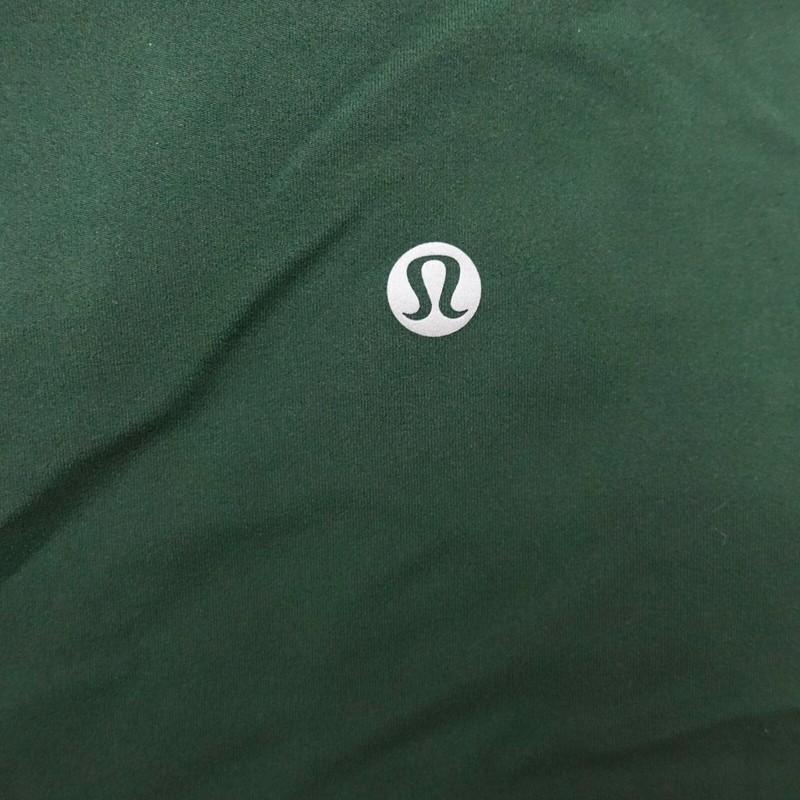 New Lululemon Size 4 Align Short Sleeve Dress 3" Liner Nulu LGYG Legacy Green