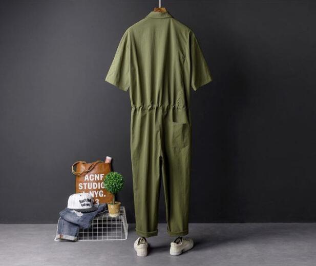 New Men Women Casual Jumpsuits Overalls Cargo Pants Rompers Loose Trousers Tops