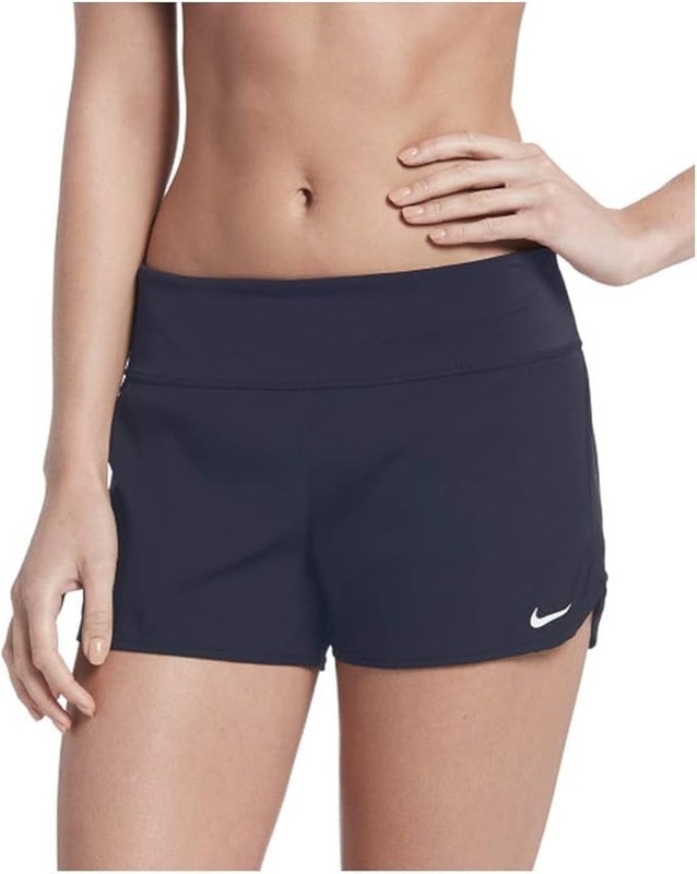 NEW- Nike Swim Women's Element Board Shorts NESS9200 Midnight Navy XL