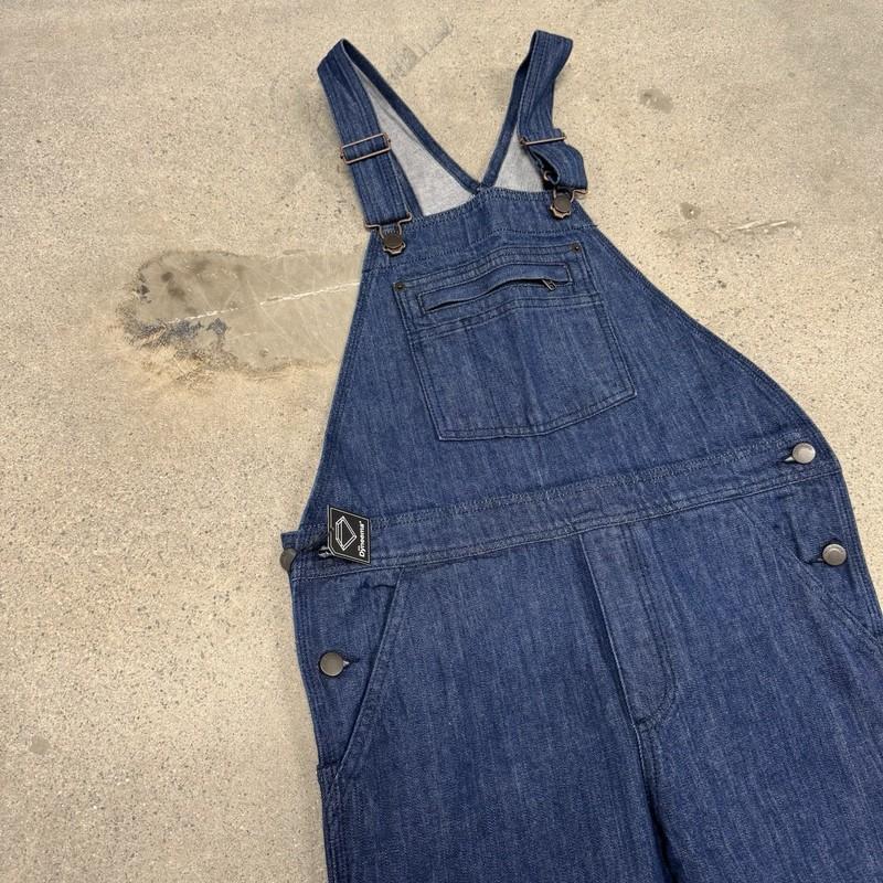 NEW Patagonia Overalls Women's Small Blue Denim Dyneema Work Wear