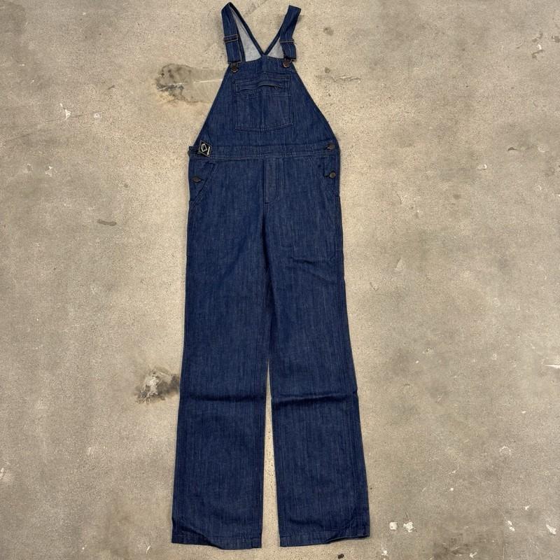 NEW Patagonia Overalls Women's Small Blue Denim Dyneema Work Wear