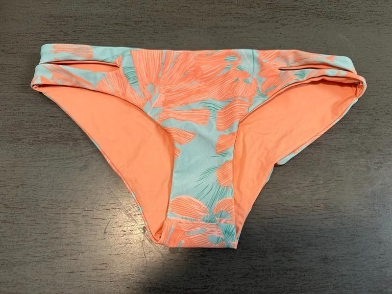 NEW pink open sides L SPACE swimsuit bikini bottom size small