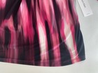 NEW Plus Size 2X Calvin Klein Abstract Scoop Neck SilverPin Sheer Sleeve Blouse