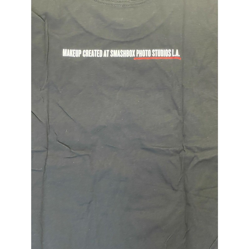 New Smashbox Cosmetics Make-Up T-Shirt Photography Photo Studios Black Graphic L