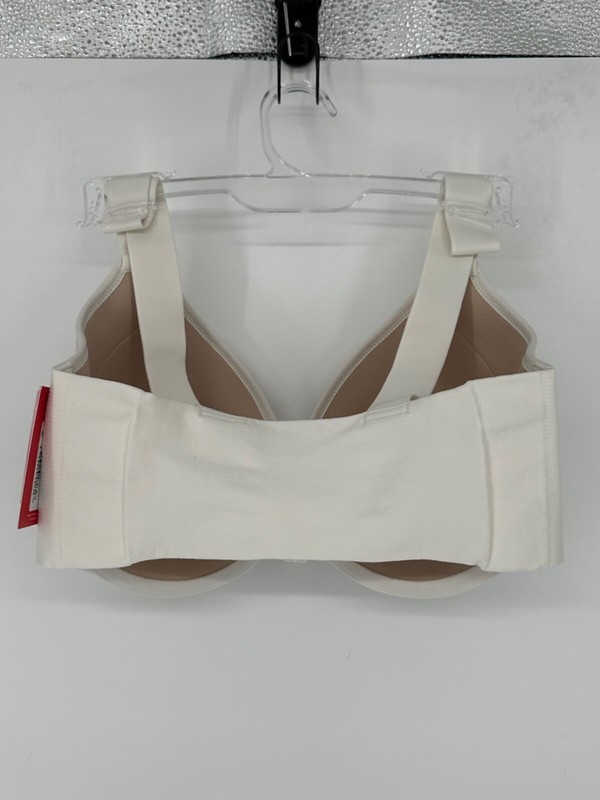 NEW Spanx BRA-LLELUJAH Illusion Lace Full Cover Bra Linen/Champagn Beige Sz 34D
