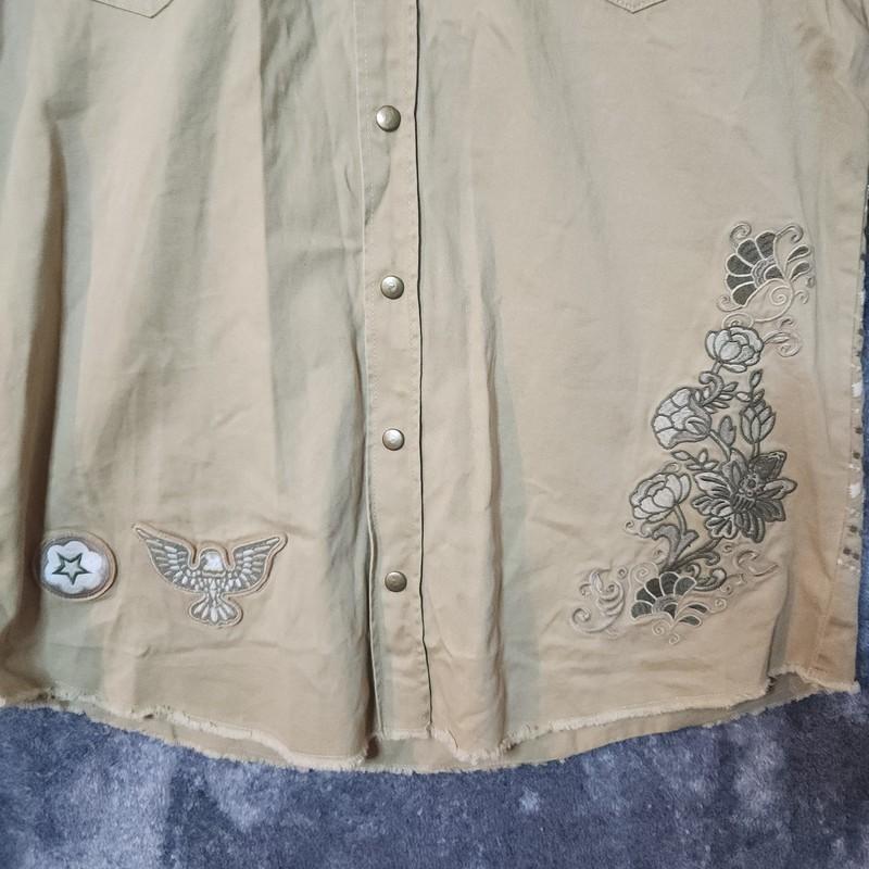 NEW Spell & The Gypsy Jacket Womens Medium The Wanderer Embroidered Military