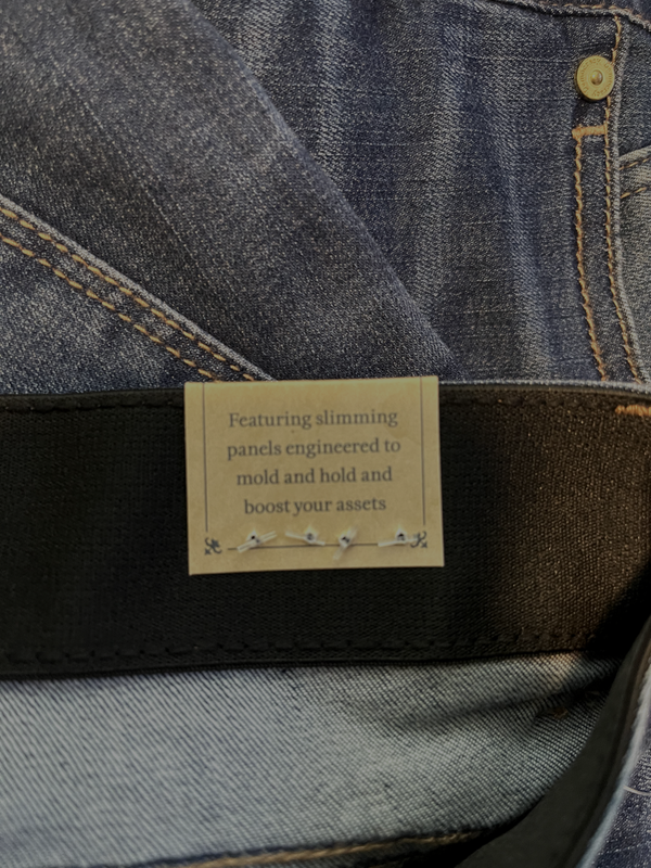 NEW W TAGS DEMOCRACY SIZE 6 HIGH RISE ITTY BITTY BOOT CUT BLUE DENIM JEANS