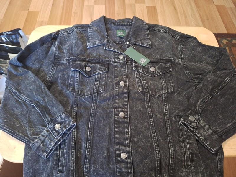 NEW Wild Fable Women’s Oversized Denim Jacket - Black Wash - Size Large