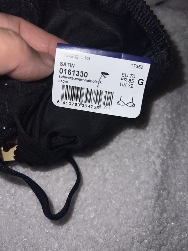 NEW WITH TAGS PRIMA DONNA Satin BRA UK 32 0161330