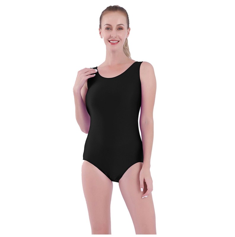 New Women Bodysuit Sleeveless Ballet Leotard Stretch Dance Gymnastics Costume