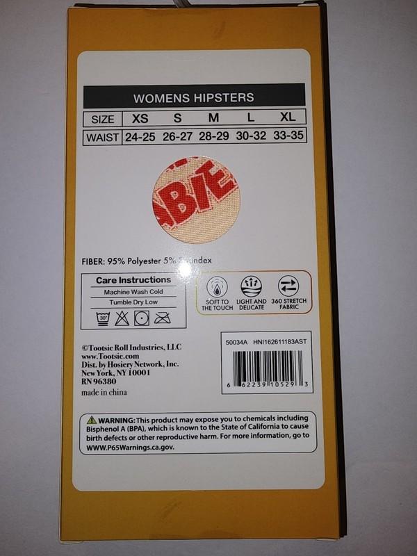 New Women's Sugar Babies Hipster Underwear Size Medium 28-29