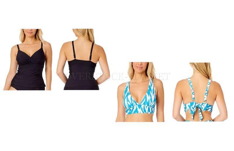 NEW WOMENS ANNE COLE LIMITED EDITION SWIM TOP SWIM TOP ONLY VAREITY OF STYLES